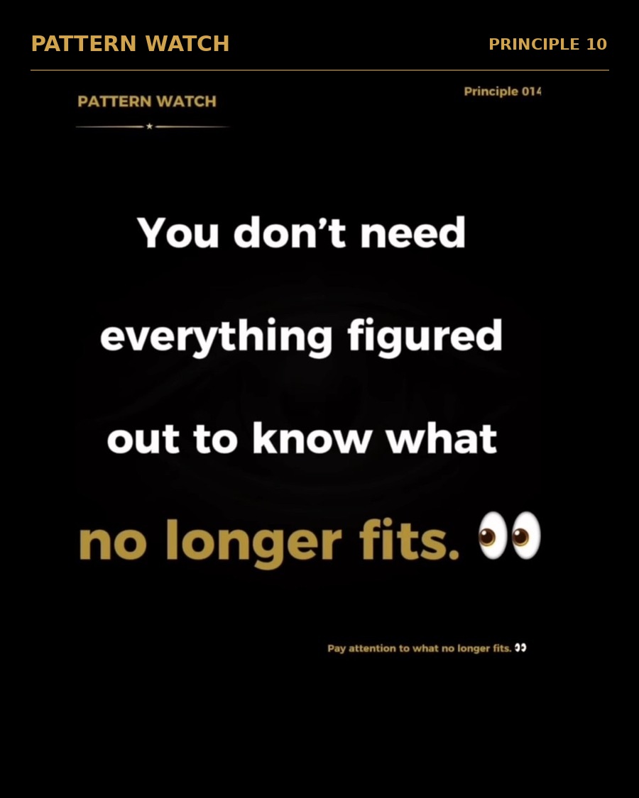 Original Pattern Watch Principle 10 graphic