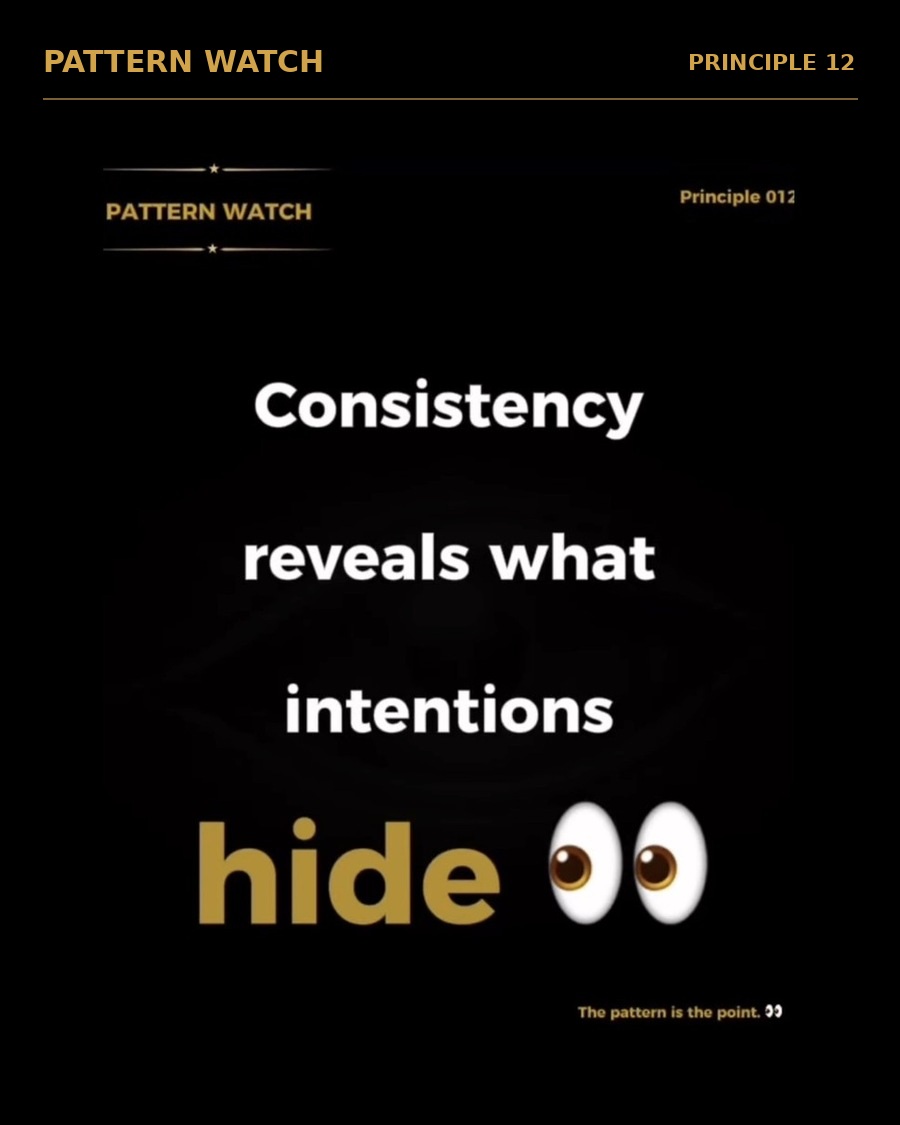 Original Pattern Watch Principle 12 graphic
