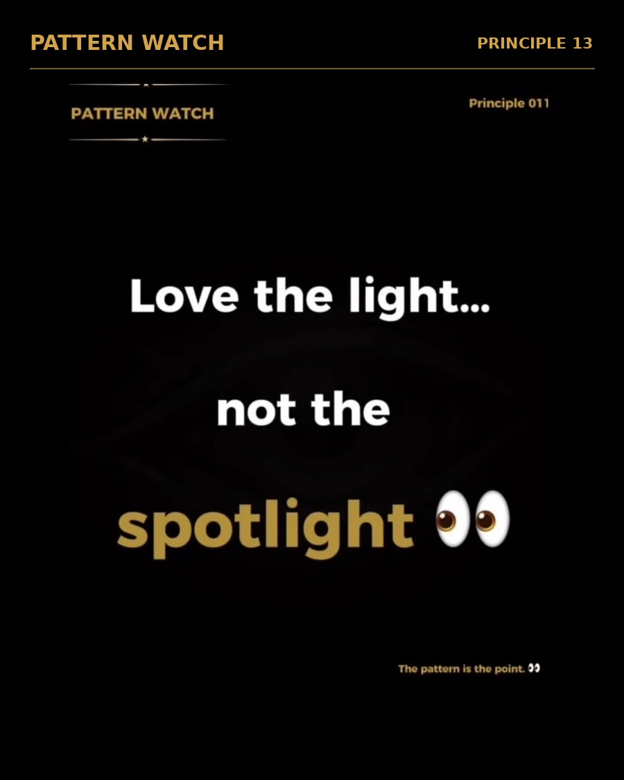 Original Pattern Watch Principle 13 graphic